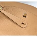 HERM Lindy 30cm Bag In Chai Clemence Leather GHW - 图片 7