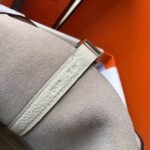 HERM Picotin Lock 18 Bag In Beton Clemence Leather - 图片 4