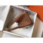 HERM Picotin Lock 18 Bag In Gold Clemence Leather - 图片 6