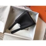 HERM Picotin Lock 18 Bag In Black Clemence Leather - 图片 8