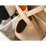 HERM Picotin Lock 18 Bag In Trench Clemence Leather - 图片 4