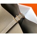 HERM Picotin Lock 22 Bag In Tourterelle Clemence Leather - 图片 5