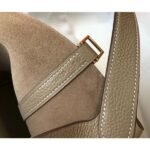 HERM Picotin Lock 22 Bag In Tourterelle Clemence Leather - 图片 7