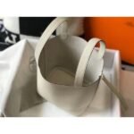 HERM Picotin Lock 22 Bag In Beton Clemence Leather - 图片 7