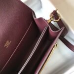 HERM Mini Sac Roulis 18cm Bag In Burgundy Evercolor Calfskin - 图片 5