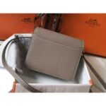 HERM Mini Sac Roulis 18cm Bag In Grey Evercolor Calfskin - 图片 2