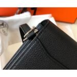 HERM Mini Sac Roulis 18cm Bag In Black Evercolor Calfskin - 图片 4