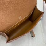 HERM Sac a Depeches 21 Bag in Gold Clemence Leather - 图片 6