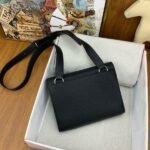 HERM Sac a Depeches 21 Bag in Black Clemence Leather - 图片 4