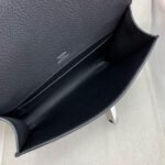 HERM Sac a Depeches 21 Bag in Black Clemence Leather - 图片 8