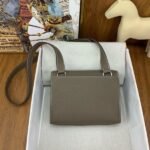 HERM Sac a Depeches 21 Bag in Taupe Clemence Leather - 图片 2