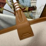 HERM Steeple 25 Bag in H Plume Canvas with Fantaisie d'Etriers - 图片 8