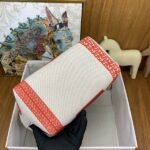 HERM Steeple 25 Bag in H Plume Canvas with Fantaisie d'Etriers - 图片 10