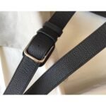 HERM Steve 35 Messenger Bag In Black Clemence Calfskin - 图片 5