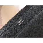 HERM Steve 35 Messenger Bag In Black Clemence Calfskin - 图片 6