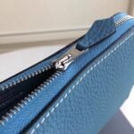 HERM Blue Jean Azap Zipped Wallet - 图片 7