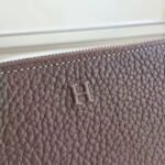 HERM Etoupe Clemence Azap Zipped Wallet - 图片 6