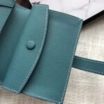 HERM Bearn Mini Wallet In Blue Jean Epsom Leather - 图片 4