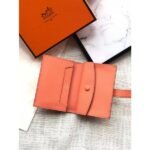 HERM Bearn Mini Wallet In Crevette Epsom Leather - 图片 3