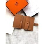 HERM Bearn Mini Wallet In Gold Epsom Leather - 图片 3