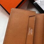 HERM Bearn Mini Wallet In Gold Epsom Leather - 图片 4