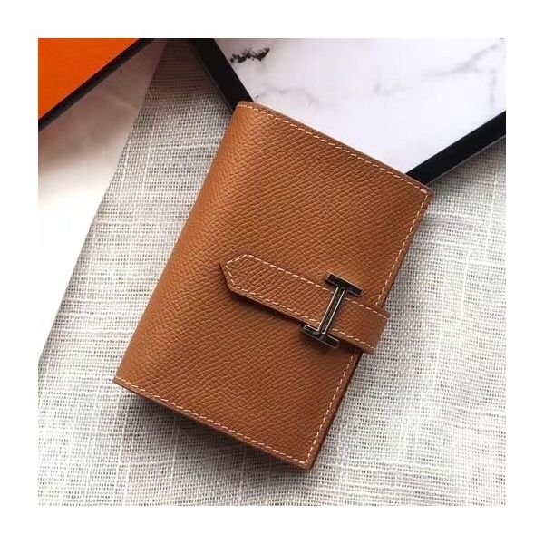 hwb2epgo_f7018447-353e-4947-b907-8a2deff88aa7.jpg HERM Bearn Mini Wallet In Gold Epsom Leather - 图片 1