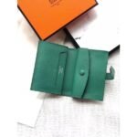 HERM Bearn Mini Wallet In Vert Vertigo Epsom Leather - 图片 3