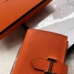 HERM Bearn Mini Wallet In Orange Epsom Leather - 图片 2
