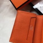 HERM Bearn Mini Wallet In Orange Epsom Leather - 图片 4