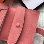 HERM Bearn Mini Wallet In Rose Confetti Epsom Leather - 图片 5