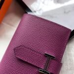 HERM Bearn Mini Wallet In Purple Epsom Leather - 图片 2