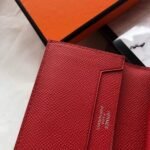 HERM Bearn Mini Wallet In Red Epsom Leather - 图片 4