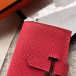 HERM Bearn Mini Wallet In Rose Lipstick Epsom Leather - 图片 2