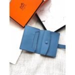 HERM Bearn Mini Wallet In Sky Blue Epsom Leather - 图片 3