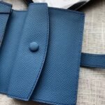 HERM Bearn Mini Wallet In Sky Blue Epsom Leather - 图片 5
