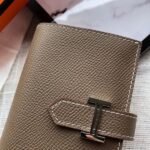 HERM Bearn Mini Wallet In Taupe Epsom Leather - 图片 2