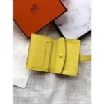 HERM Bearn Mini Wallet In Yellow Epsom Leather - 图片 3