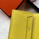 HERM Bearn Mini Wallet In Yellow Epsom Leather - 图片 4