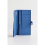 HERM Bearn Long Handmade Wallet in Blue France Epsom Calfskin - 图片 3