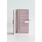 HERM Bearn Long Handmade Wallet in Mauve Pale Epsom Calfskin - 图片 3
