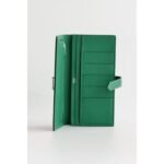 HERM Bearn Long Handmade Wallet in Vert Vertigo Epsom Calfskin - 图片 3