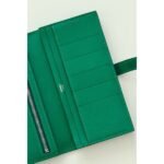 HERM Bearn Long Handmade Wallet in Vert Vertigo Epsom Calfskin - 图片 6