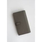 HERM Bearn Long Handmade Wallet in Etain Swift Calfskin - 图片 9