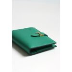 HERM Bearn Compact Handmade Wallet in Vert Jade Chevre Mysore Goatskin - 图片 3