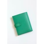 HERM Bearn Compact Handmade Wallet in Vert Jade Chevre Mysore Goatskin - 图片 9