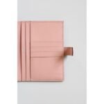HERM Bearn Compact Handmade Wallet in Rose Sakura Chevre Mysore Goatskin - 图片 6