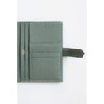 HERM Bearn Compact Handmade Wallet in Vert Amande Chevre Mysore Goatskin - 图片 6