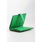 HERM Bearn Compact Handmade Wallet in Vert Comics Chevre Mysore Goatskin - 图片 5