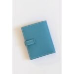 HERM Bearn Compact Handmade Wallet in Blue Jean Epsom Calfskin - 图片 8
