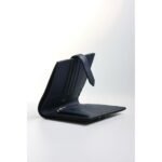 HERM Bearn Compact Handmade Wallet in Blue Saphir Epsom Calfskin - 图片 3